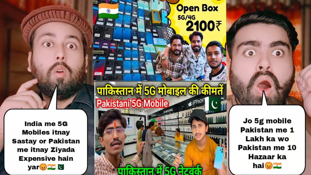 5G Mobiles Prices In India Vs 5G Mobiles Prices In Pakistan 