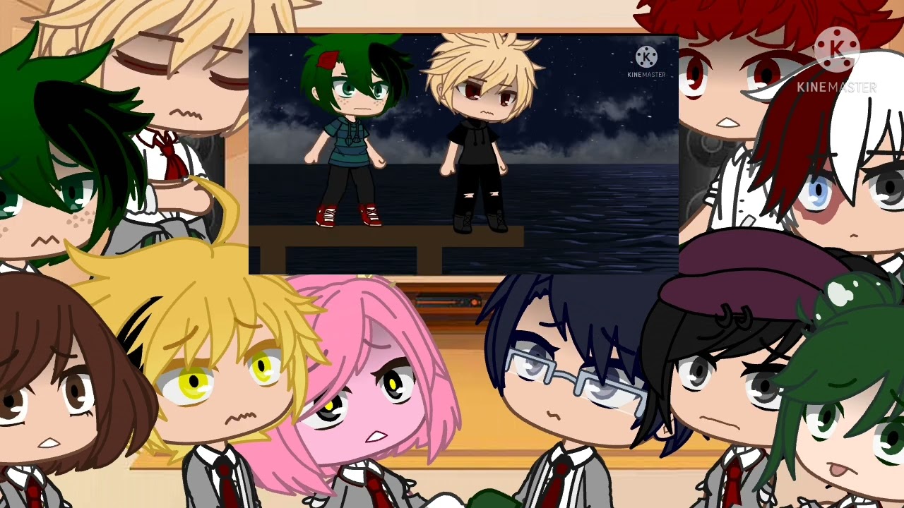 MHA react Baku angst- 