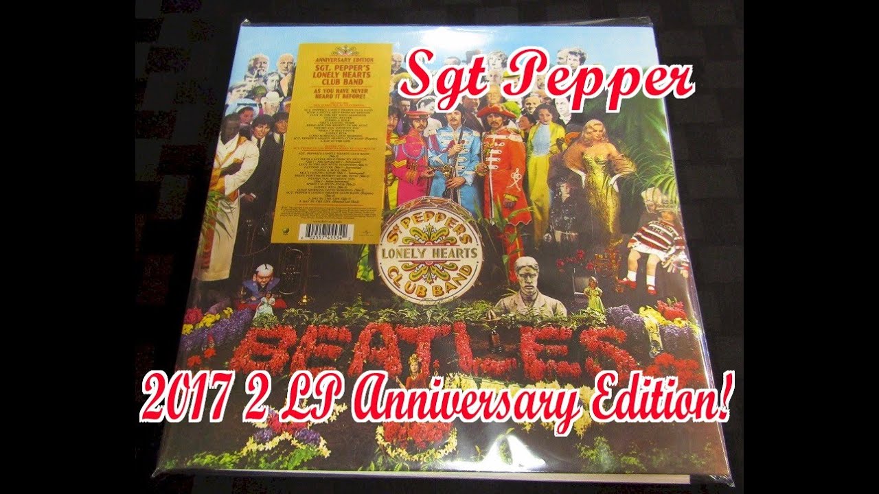 The Beatles Sgt Pepper 50th Anniversary 2 LP Set Review