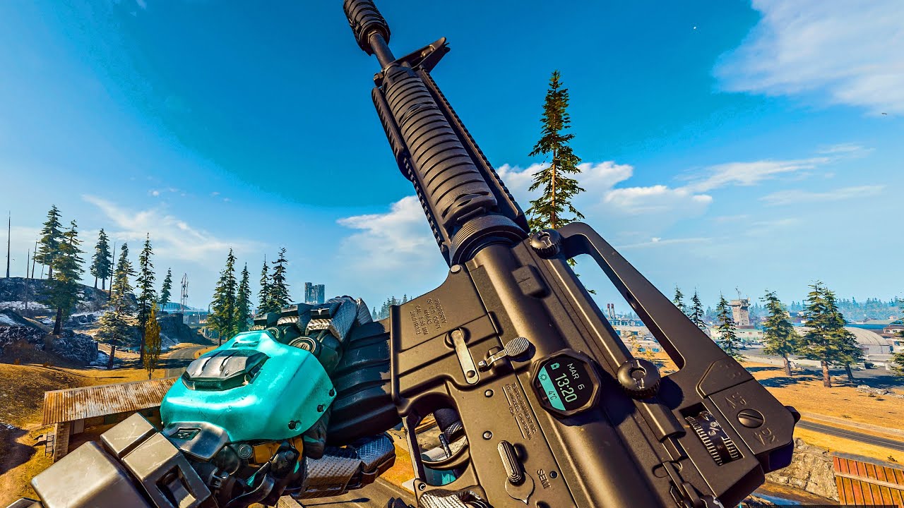 CALL OF DUTY: WARZONE BATTLE ROYALE M16 GAMEPLAY! (NO COMMENTARY)
