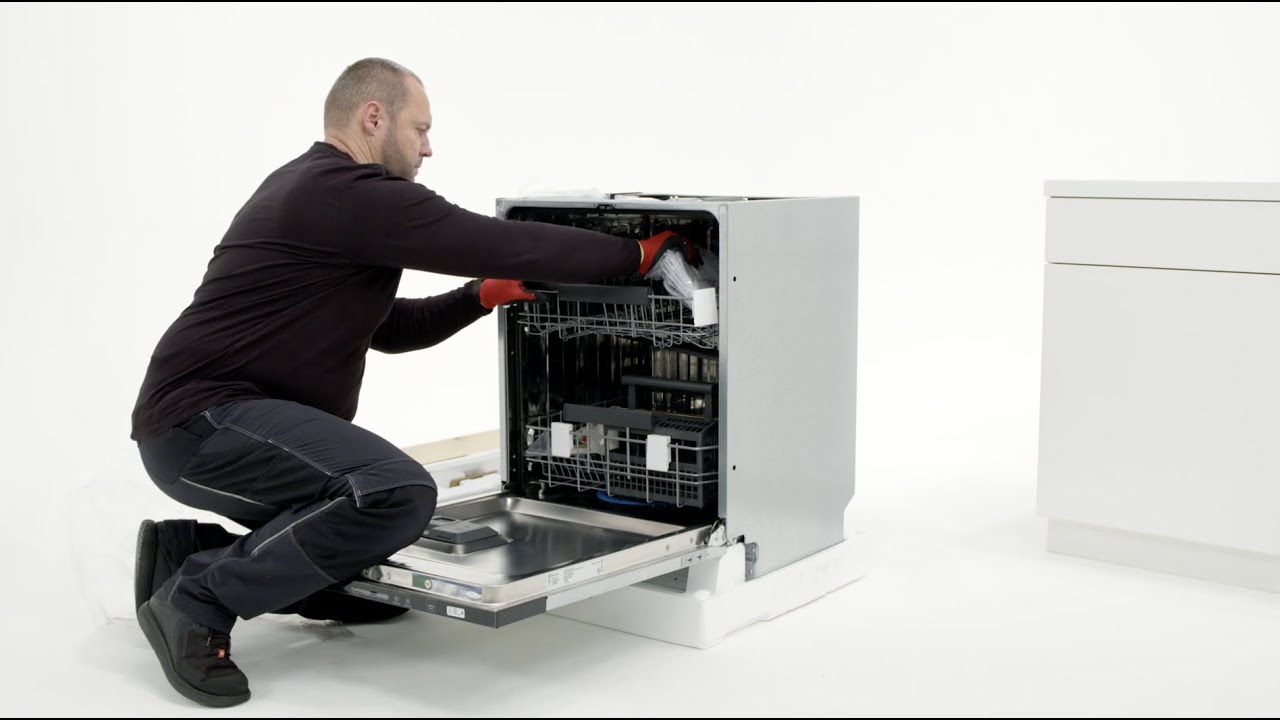 How to install your Electrolux 60 cm Sliding Door Dishwasher