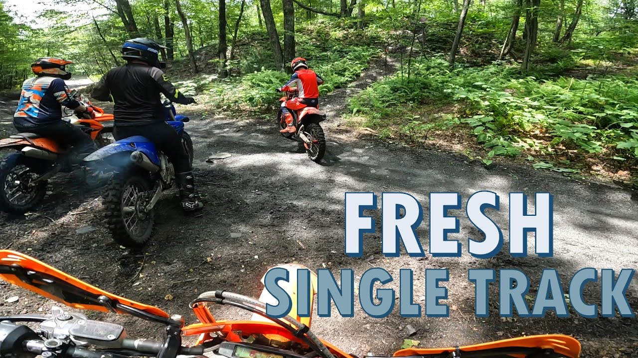 Brutally Hot Day with the Boys | FRO Darkwater & New Single Track #ktm #honda  #dirtbike