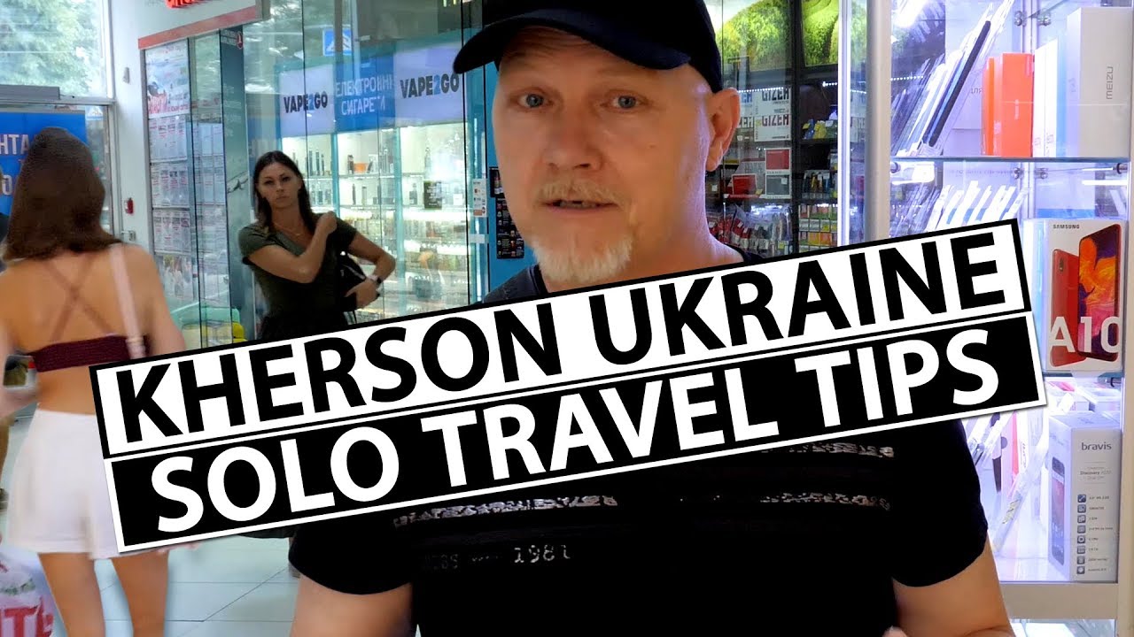 Ukraine Solo Travel VLOG | Explore Kherson in 4K