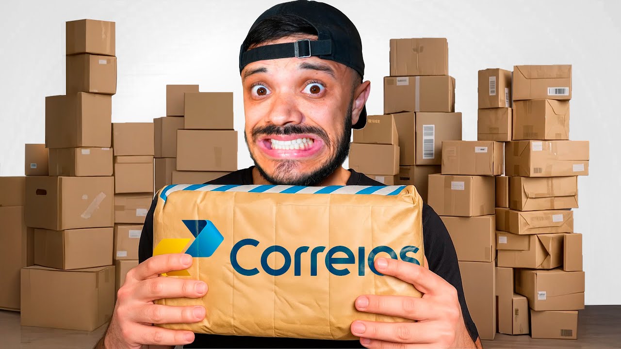 ABRI CAIXAS QUE NINGUÉM foi buscar nos Correios