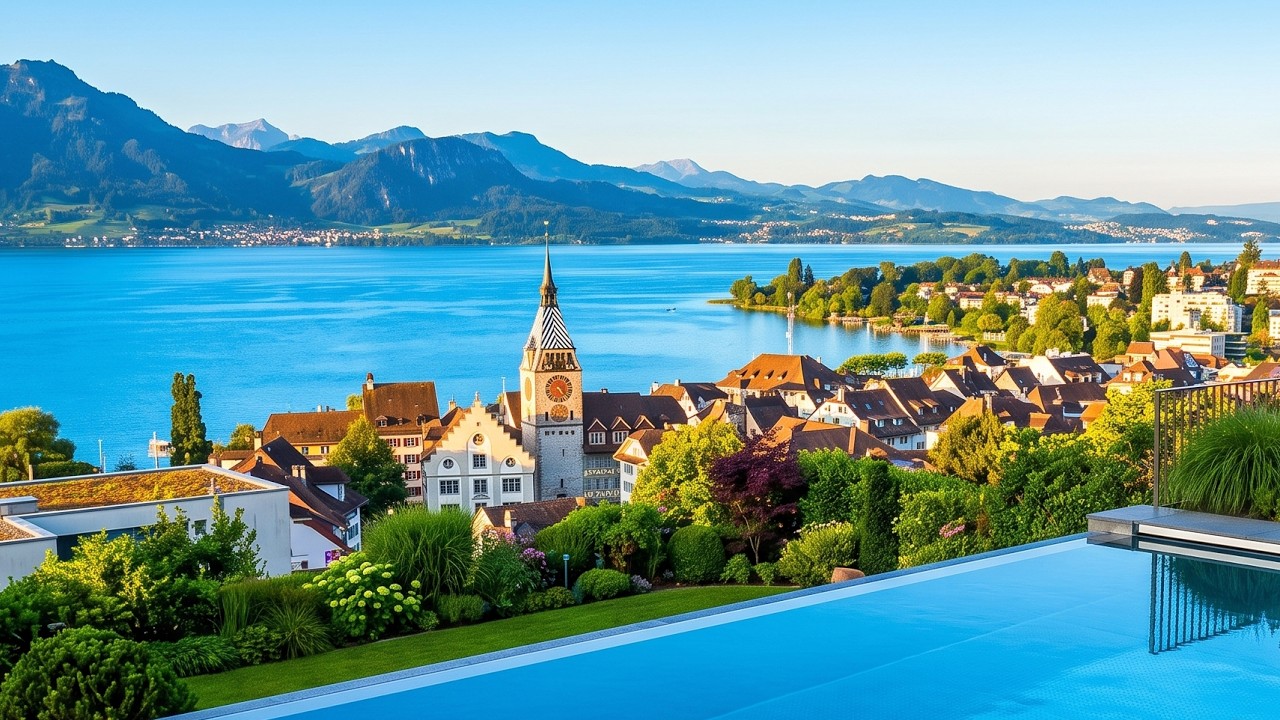 Szwajcarska miejscowość z większą liczbą milioner&oacute;w niż turyst&oacute;w 🇨🇭 | Spacer po Zug