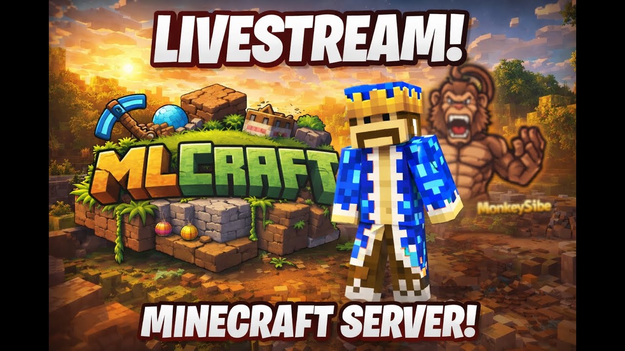 🔴 Live Chillen en Minecraften op MLCraft in de avond!!!