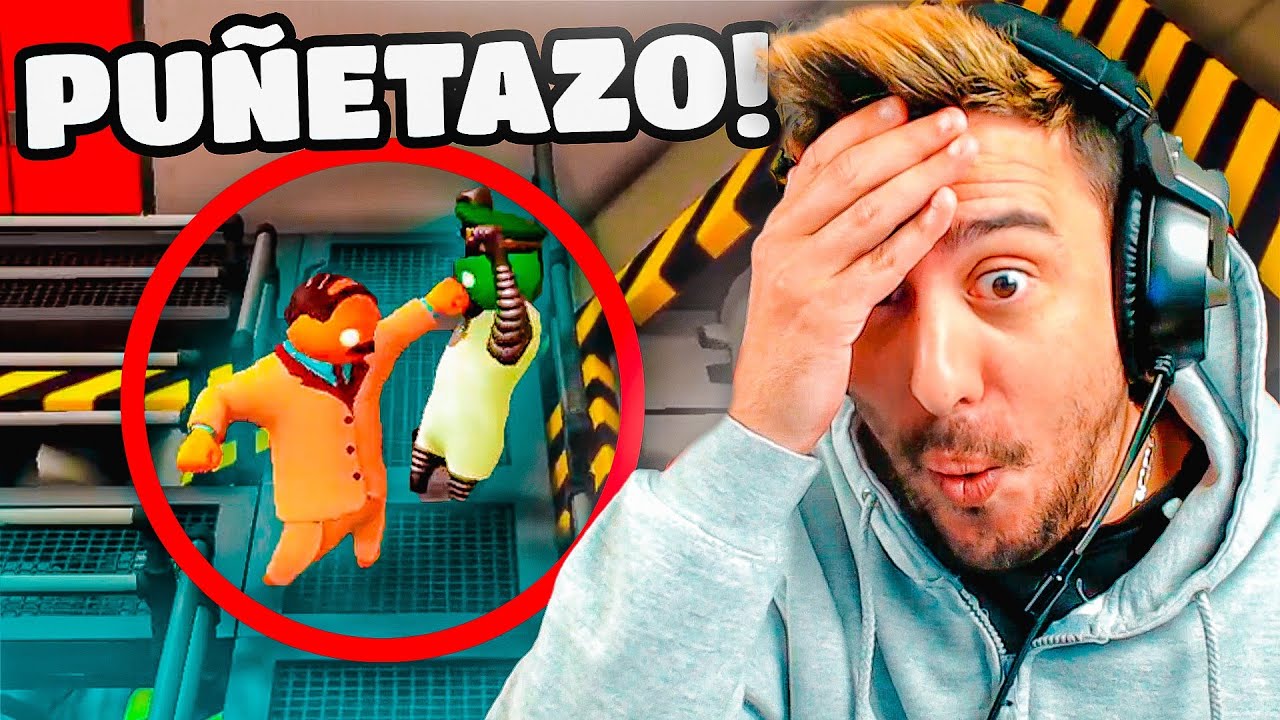 WILLY SE LLEVA MI MEJOR PUÑETAZO JAJA!! GANG BEASTS!
