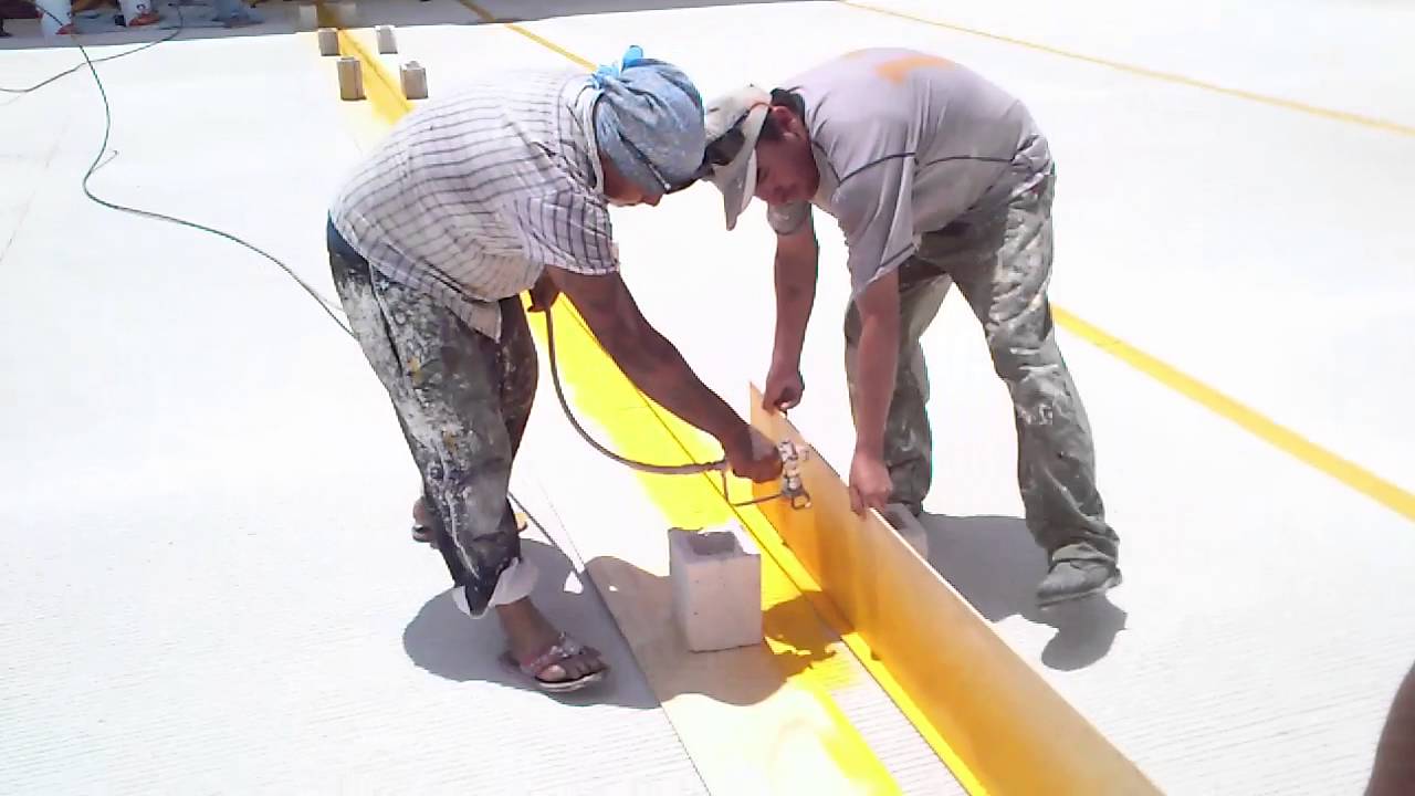Pintando Líneas de Tráfico con Graco Ultra 395
