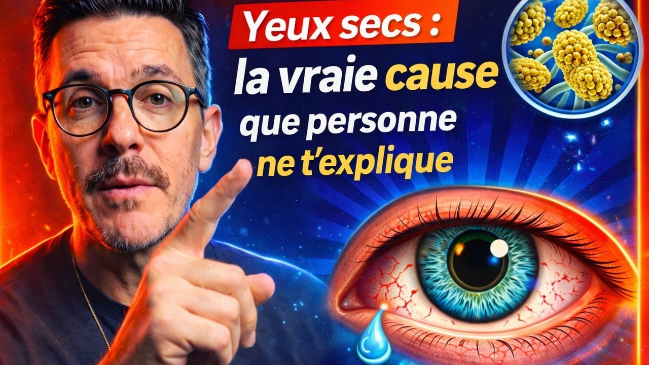 Yeux secs : la vraie cause que personne ne t’explique