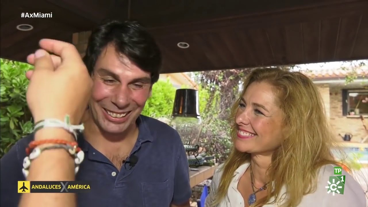 ROCIO SAÑUDO EN ANDALUCES POR AMERICA 15´. MIAMI 10 Marzo 2019