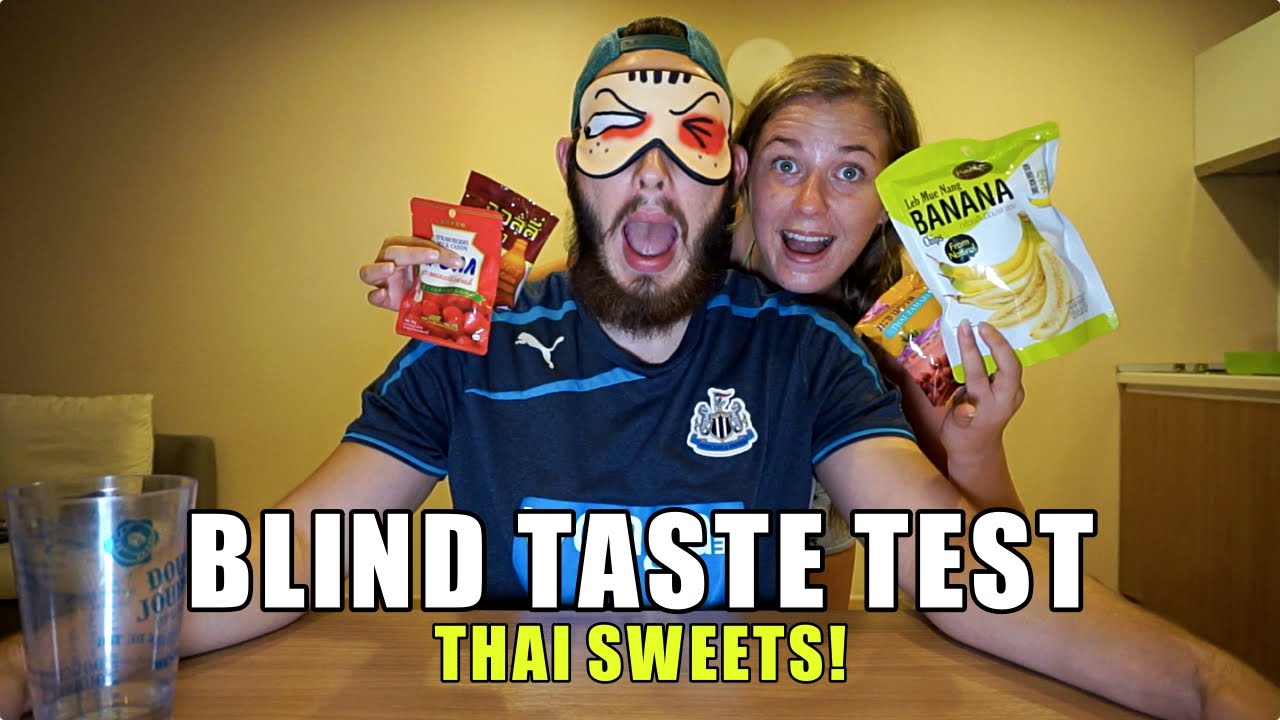 BLIND TASTE TEST - THAI SWEETS!