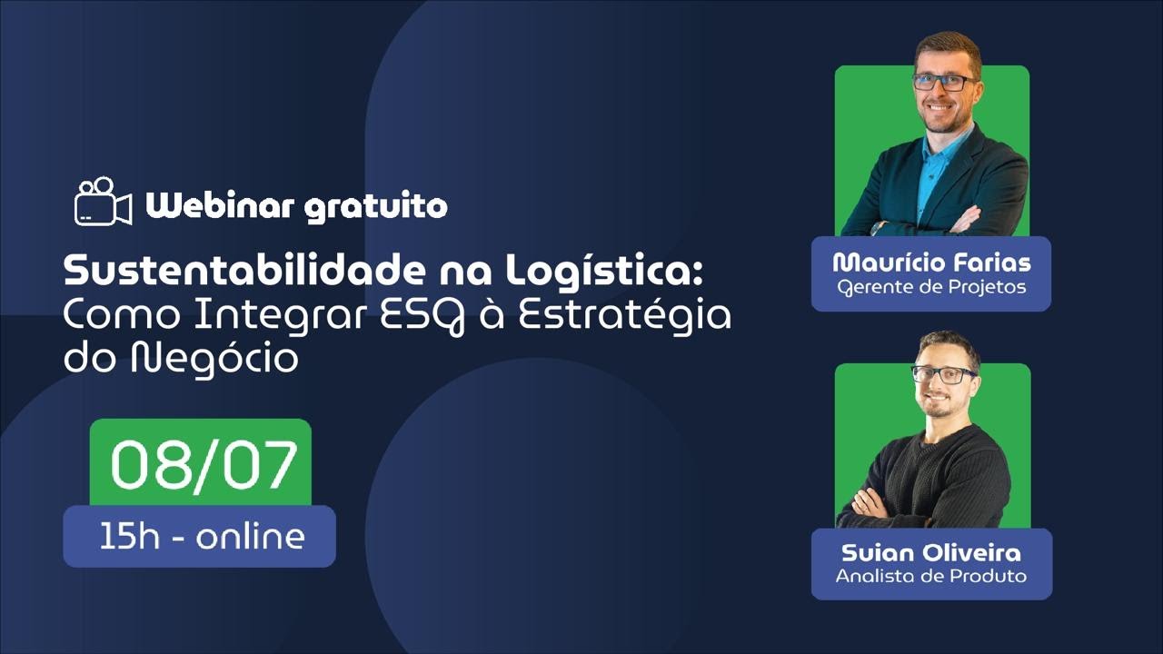 Sustentabilidade na logística: como integrar ESG a estratégia do negócio.