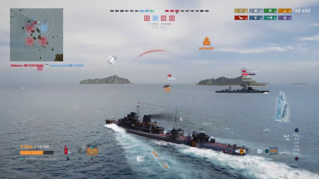 World of Warships Legends - GREMJASCHTSCHI - Tier 4 - Premium - Taugt  er was? [gameplay/ deutsch]