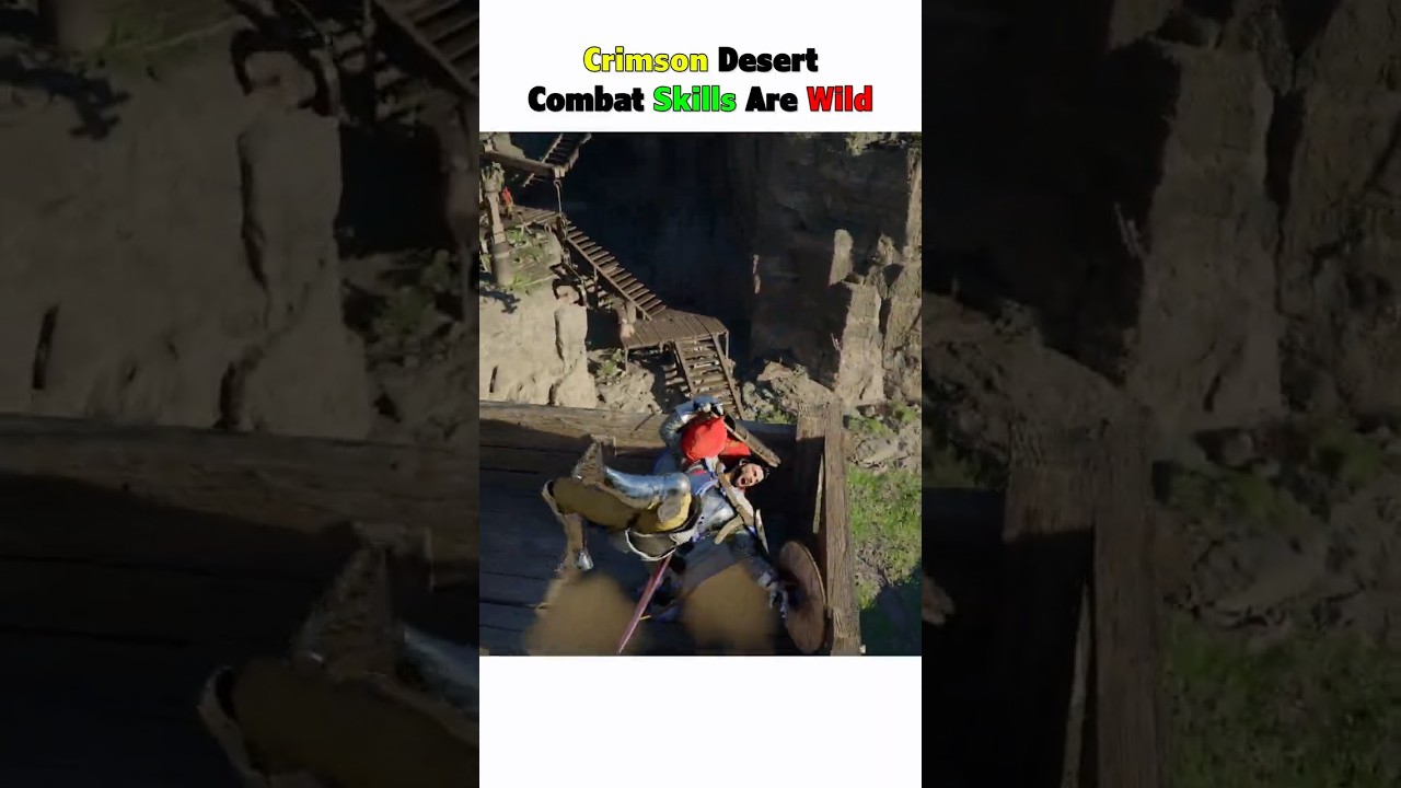 Crimson Desert Combat Skills Are Wild - Crimson Desert