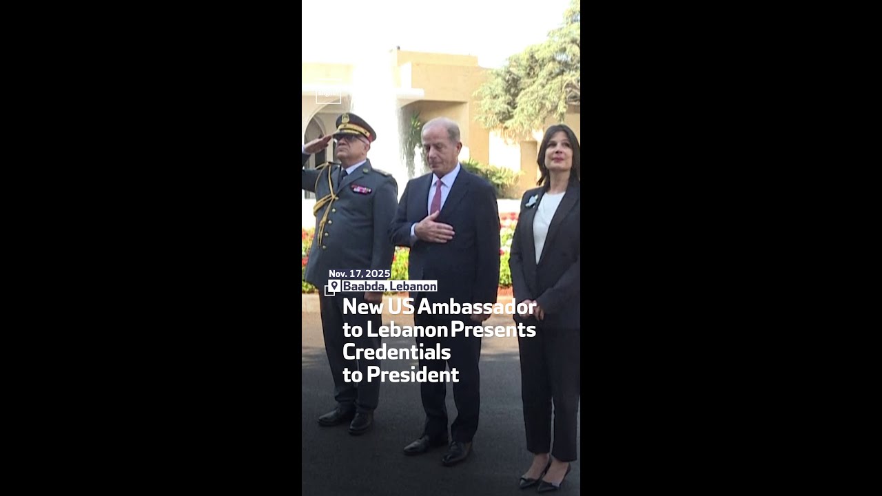 New US Ambassador to Lebanon Presents Credentials to President