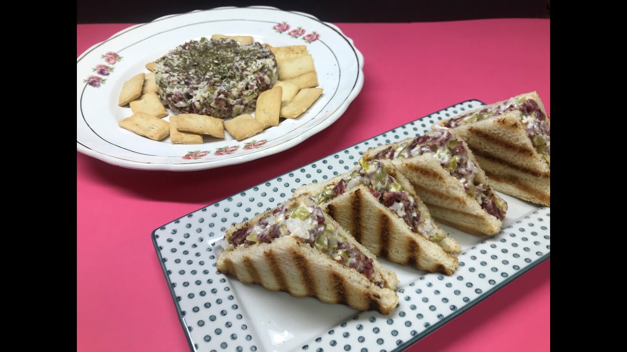 Tartar de salchichón iberico