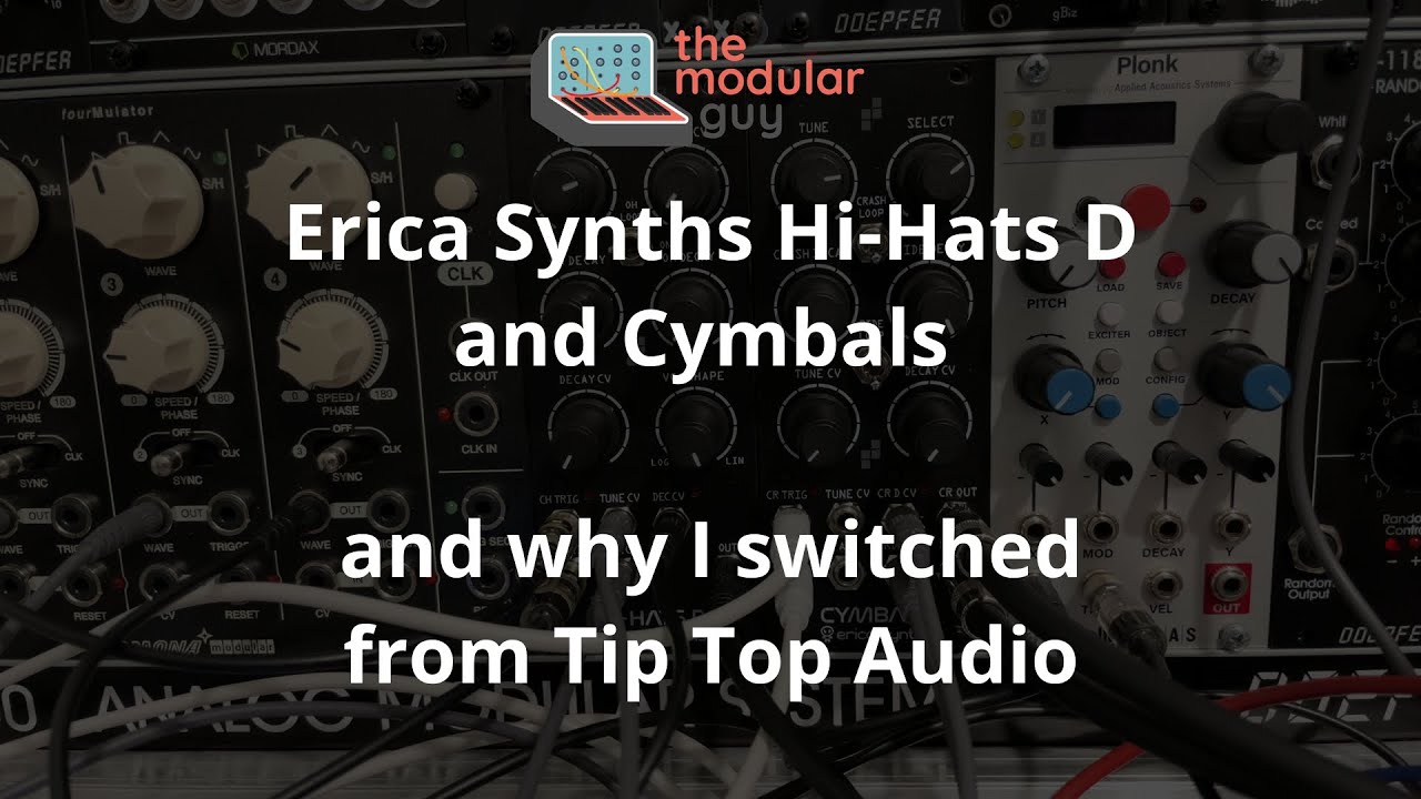 Erica Synths Hi-Hats D and Cymbals