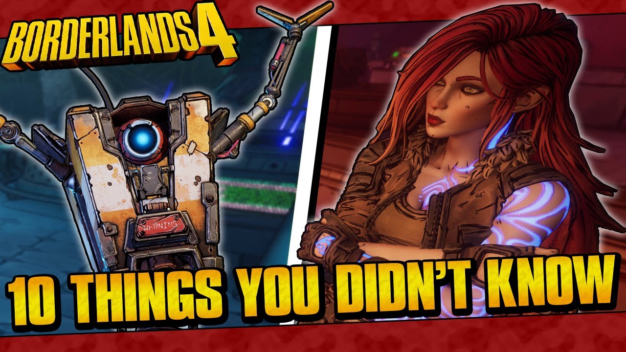 10 Things That Might Surprise You In Borderlands 4