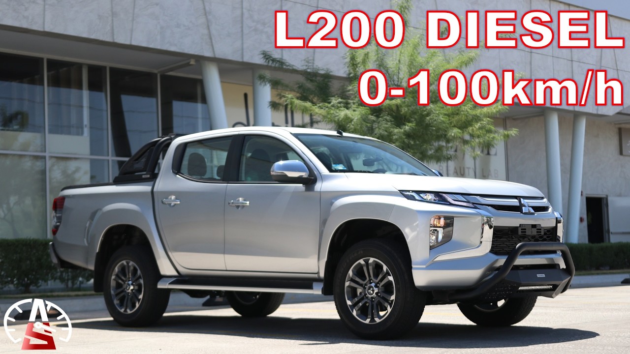 Mitsubishi L200 Diesel AT 4x4 - Gran Pick-Up de trabajo y recreativa (0-100km/h)