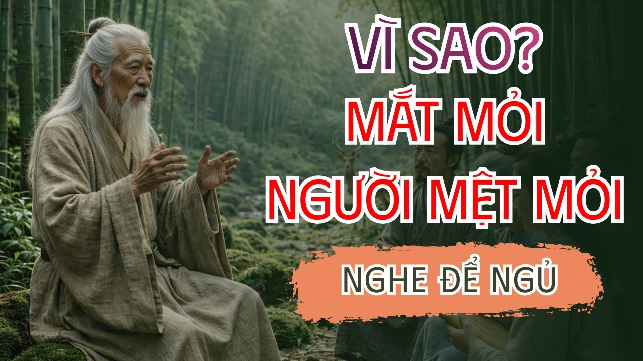 Mắt mỏi thân suy: một bài học cuộc sống ít ai để ý