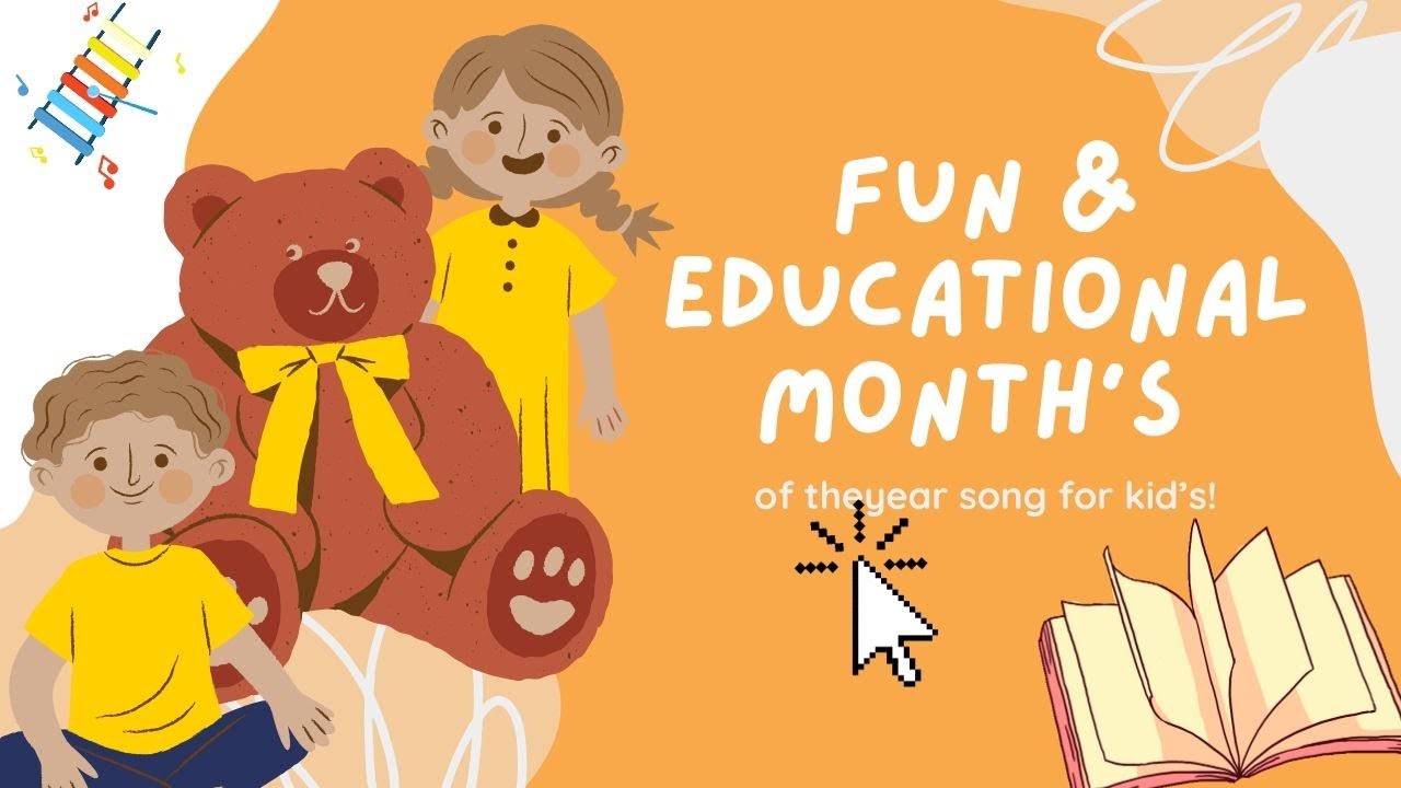 &ldquo;Fun and Educational Month&rsquo;s of the Year Song for. kid&rsquo;s | Learn the Calendar with Us!&rdquo;​⁠