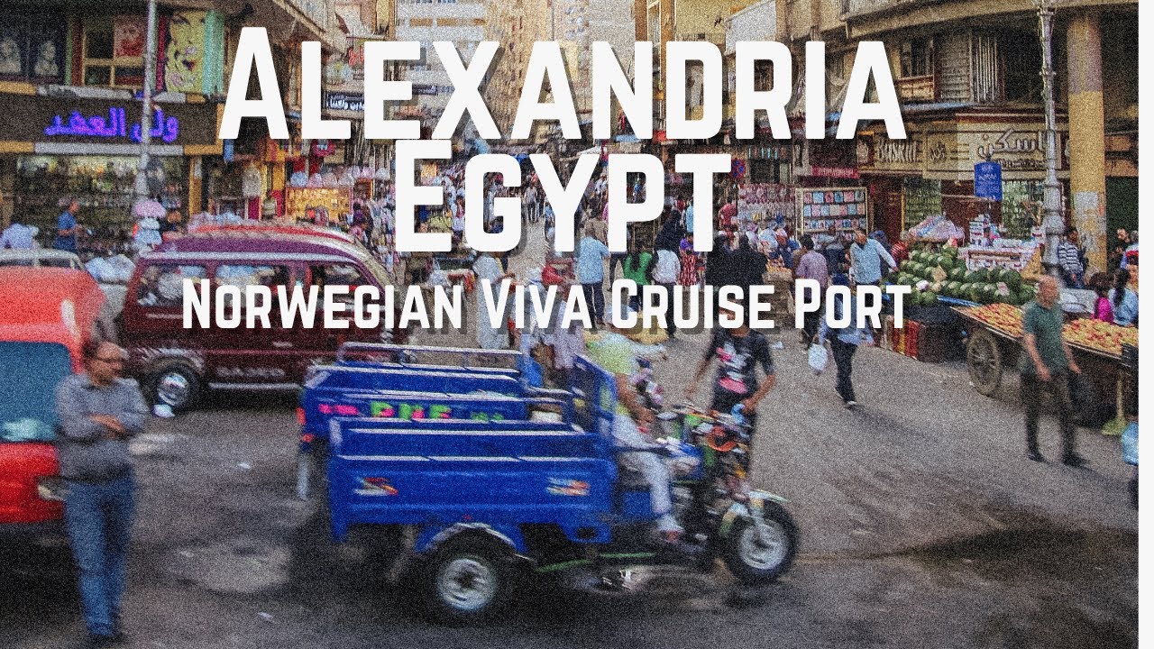 Alexandria in 5 Hours | Exploring Egypt During Our Norwegian Viva Cruise Stop 🚢