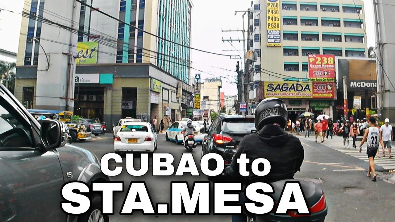 CUBAO TO SM STA.MESA