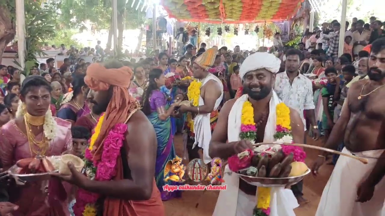 வடலிவிளை அய்யா கோவில் திருவிழா சாமி ஆட்டம்  பகுதி-4 /Ayya Kovil thiruvila vadalivilai sami attam2025