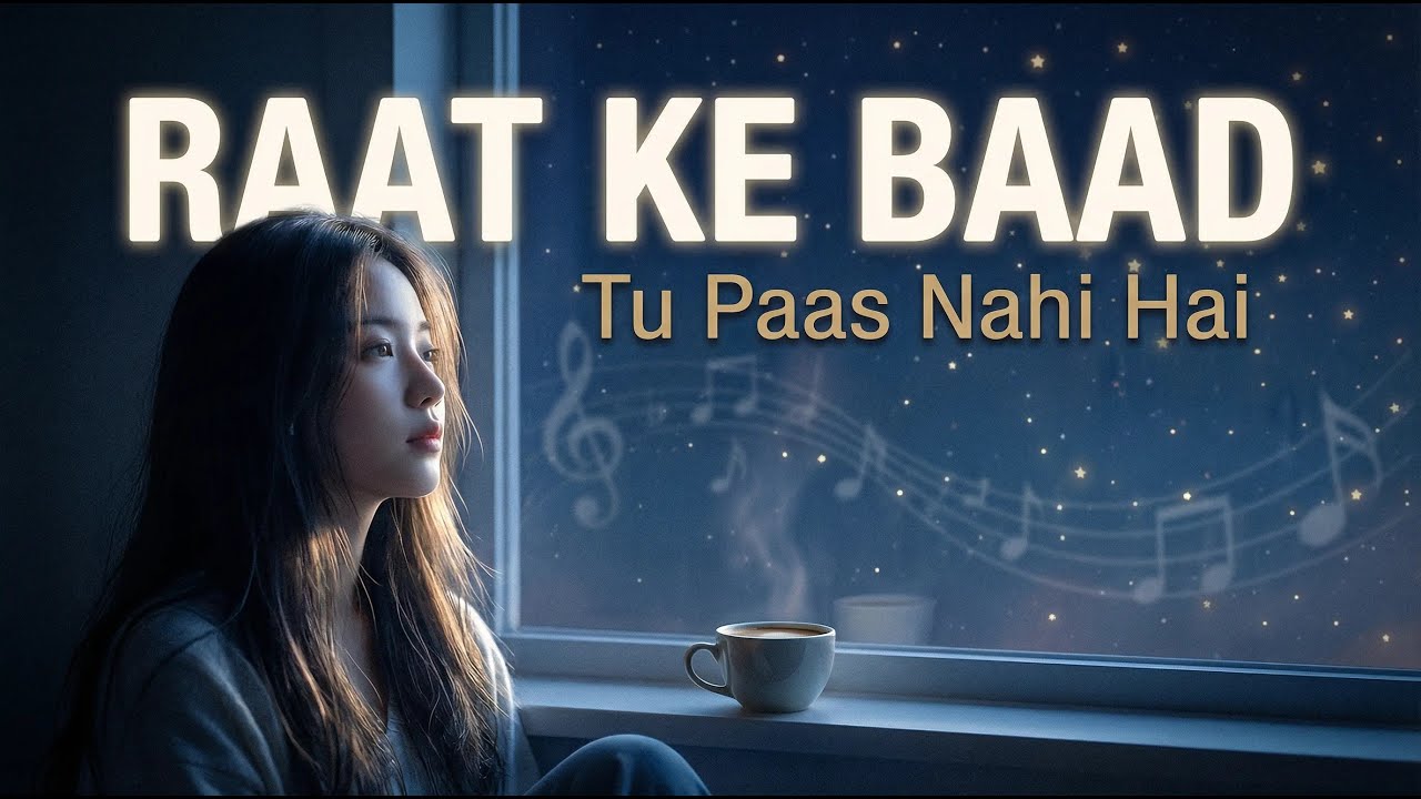 “Raat Ke Baad – Tu Paas Nahi Hai | Midnight Hindi Romantic Song 🌙”