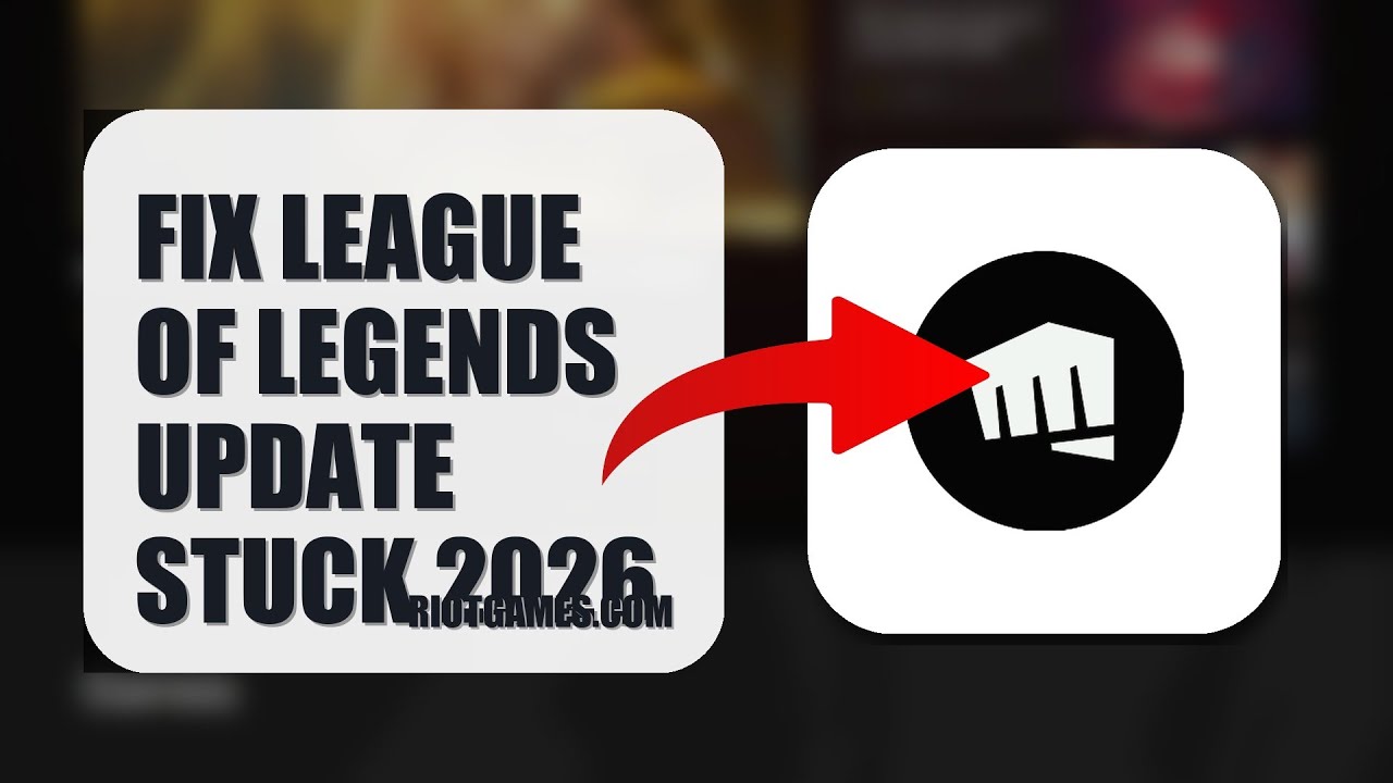 How To Fix League Of Legends Update Stuck 2026 (QUICK FIX)