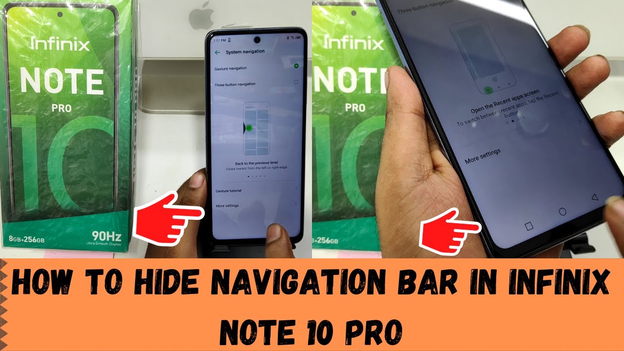 How to Navigation Bar in INFINIX Note 10 pro| Note 10|  Note 10 |how to change navigation button