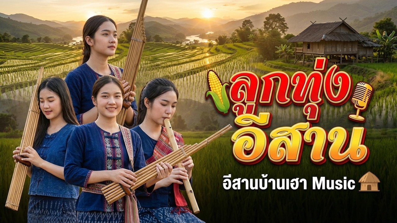 รวมเพลงลูกทุ่งฟังม่วนๆ ฟังยาว ไม่มีโฆษณาคั่นบ่อย
