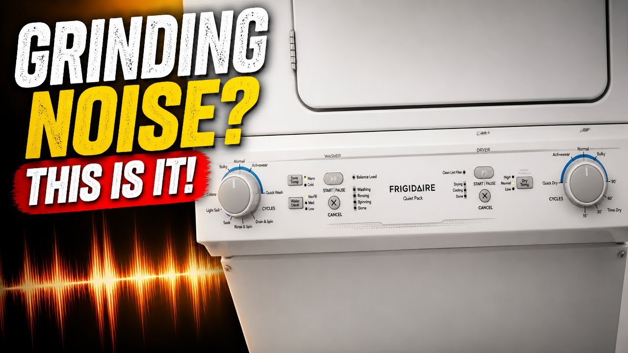 Grinding Noise in Your Frigidaire Dryer? Here's What's Wrong