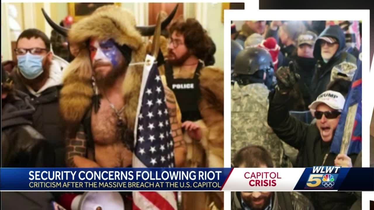 Security at US Capitol draws criticism after massive breach
