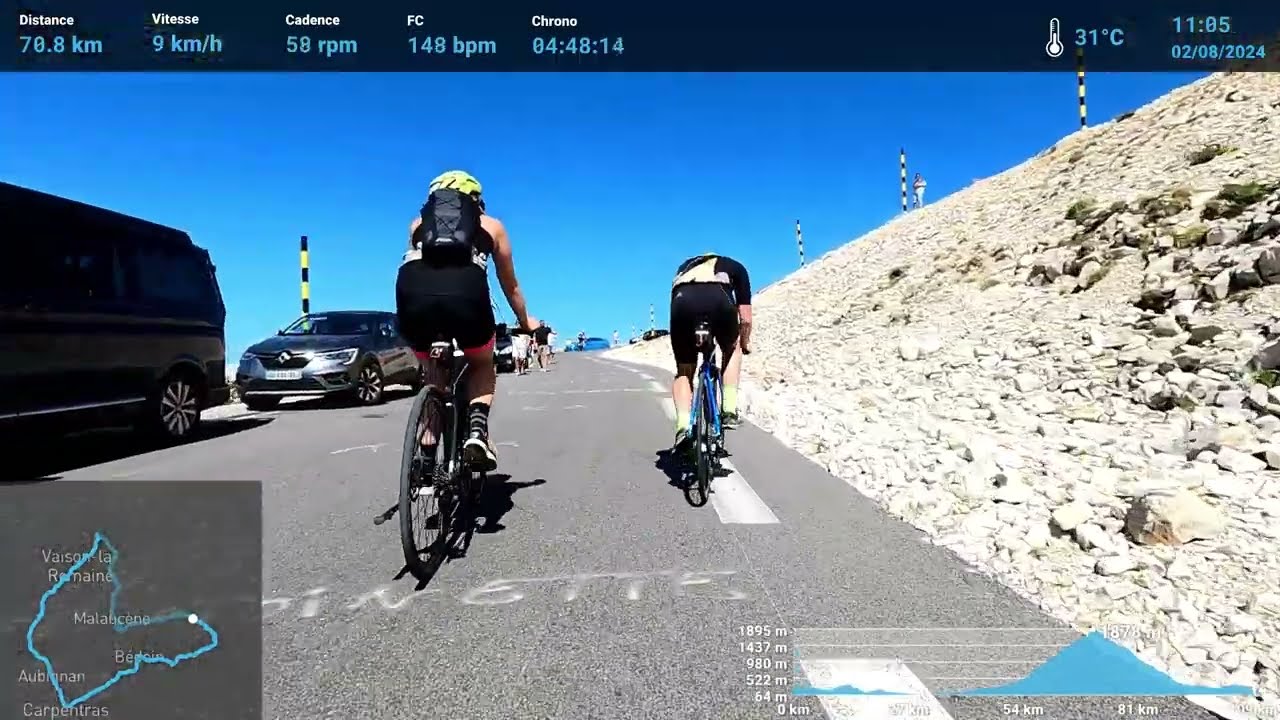 Vacances 2024   Sortie 3   Le Ventoux par Bedoin