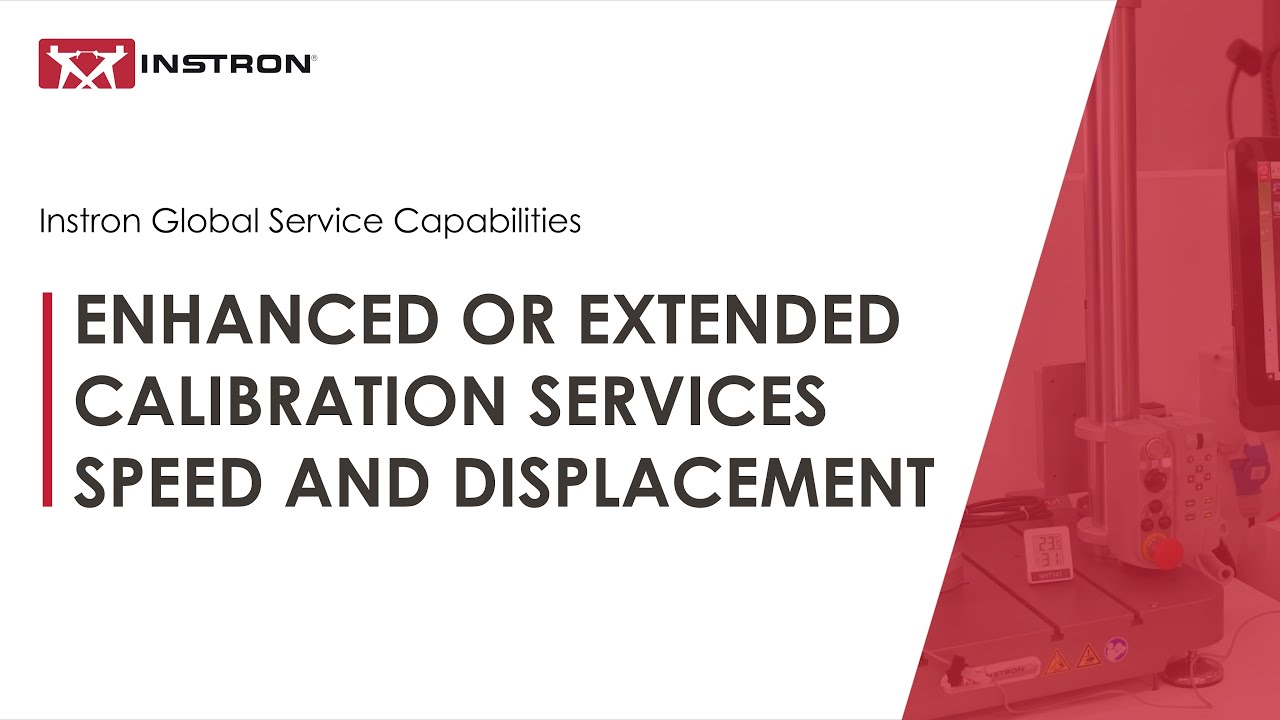 Enhanced or Extended Speed and Displacement | Instron&reg; Professional Services