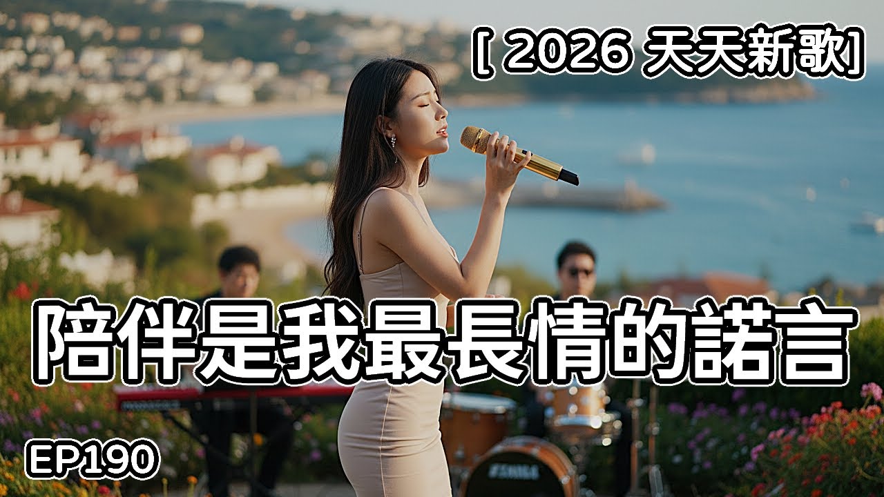 陪伴是我最長情的諾言  EP190  [ 2026天天新歌 ]   AI/中文/流行歌曲/華語情歌/超有感染力     #中文 #情歌  #流行歌曲  #動態歌詞