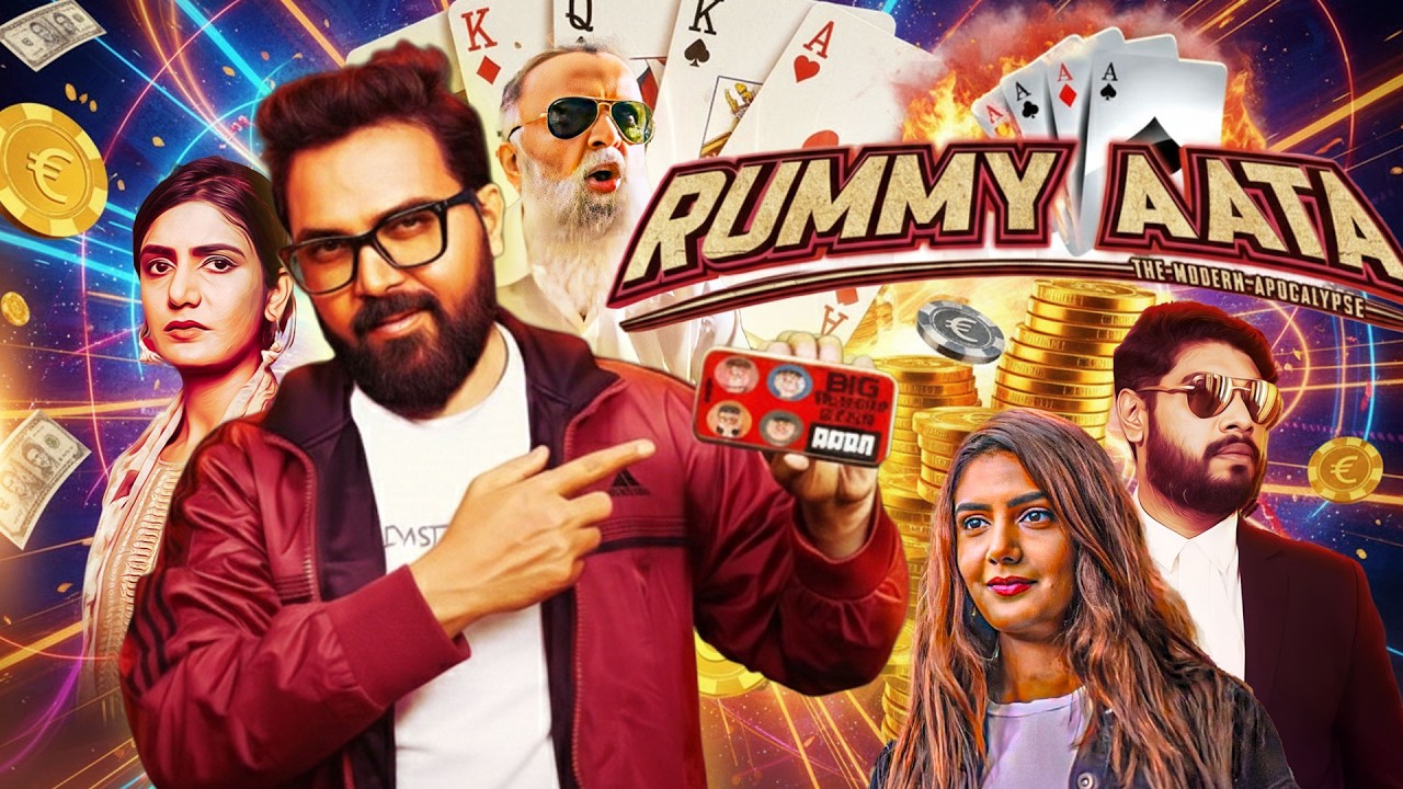 Rummy Aata (2024) South Dubbed Full Movie With Subtitle - Raghav Surya, Sneha Rao - Online Game