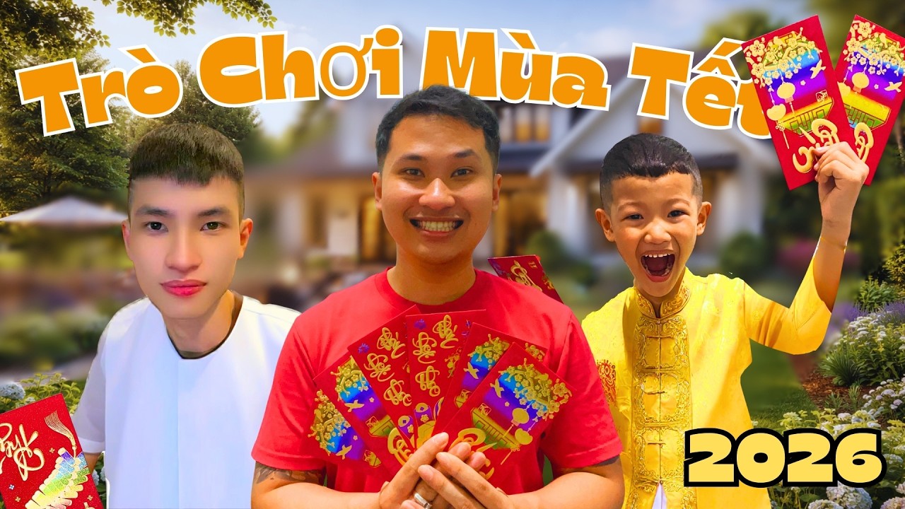 Trò chơi mùa Tết: Ai sẽ có tiền lì xì khủng nhất? – Bất ngờ với hình phạt bên trong tờ lì xì..