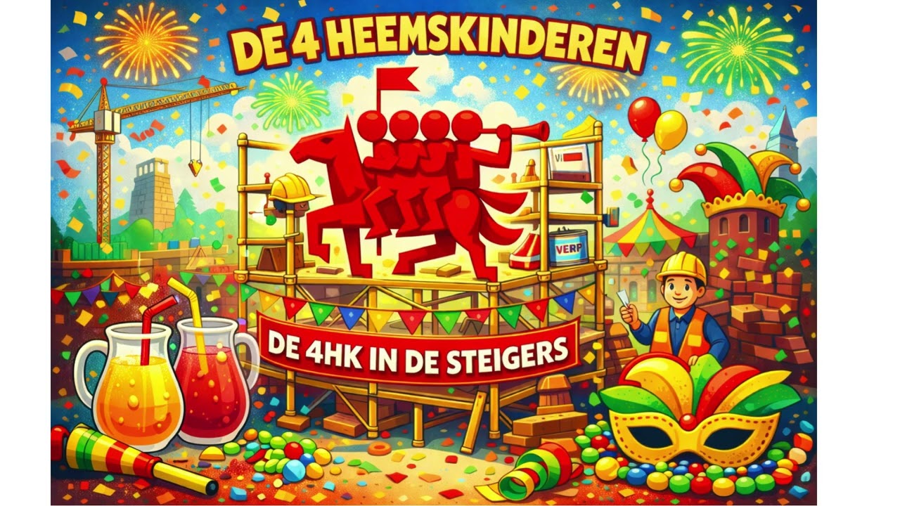 De 4 Heemskinderen   De 4HK in de steigers
