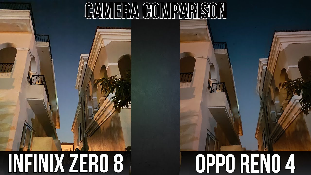 Infinix Zero 8 VS Oppo Reno 4 Camera Comparison | Camera and Video Samples | Lowlight and Daylight