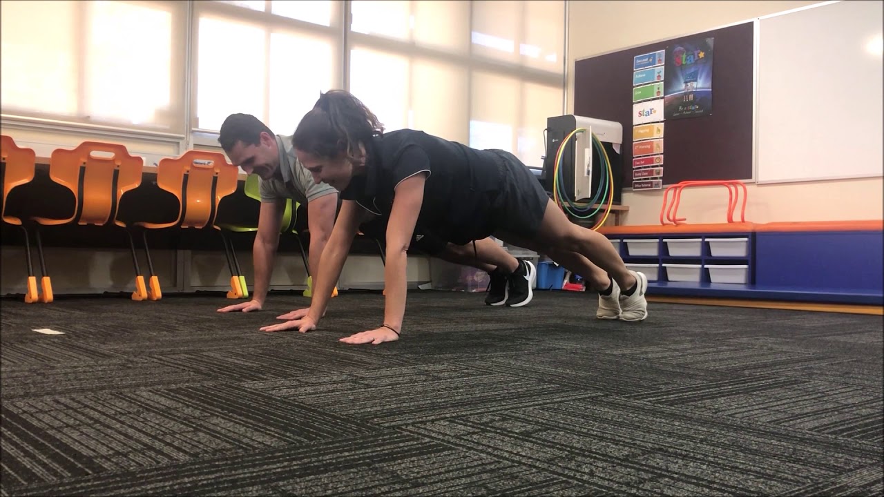 CHA CHA SLIDE PLANK CHALLENGE