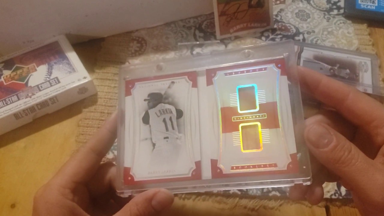 My Barry Larkin PC. Top 10 in Trading Card Database!!