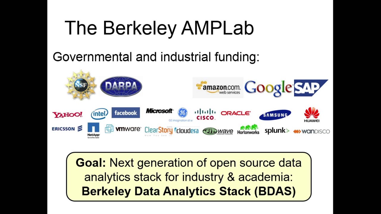 Intro to Big Data, the AMPLab, and the Berkeley Data Analytics Stack - UC Berkeley AmpLab 2013