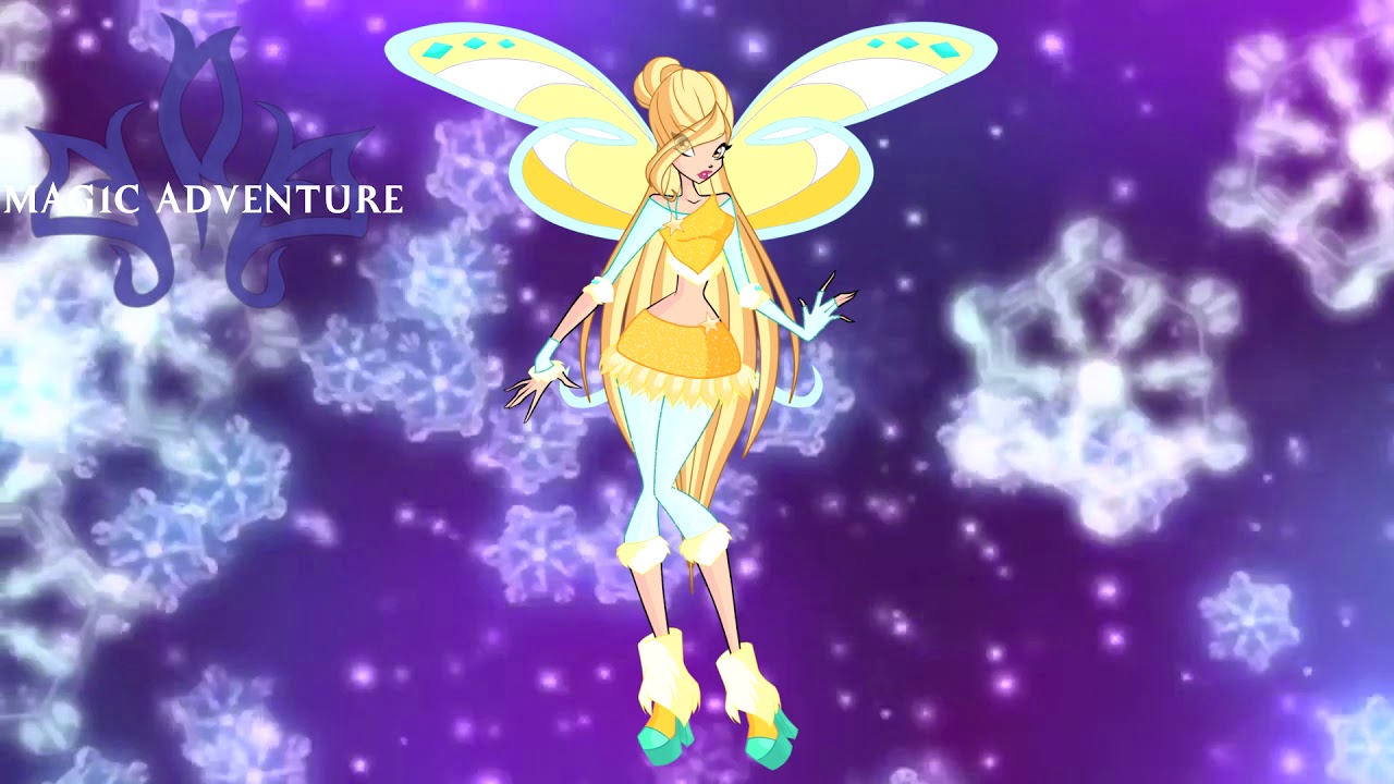 Winx Club - Daphne All Full Transformations up to Onyrix!