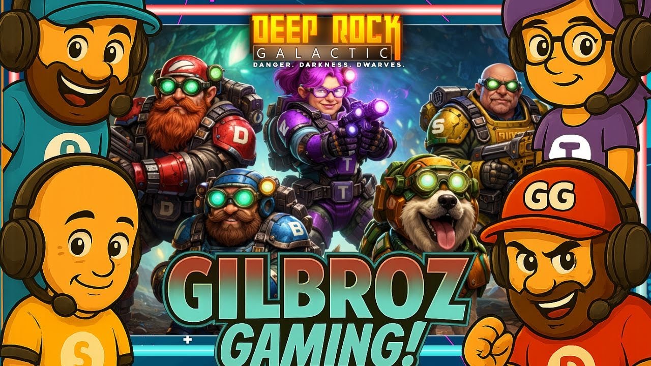 BUGS EVERYWHERE! Our First Mission in Deep Rock Galactic (4-Player Co-Op) | Ep1