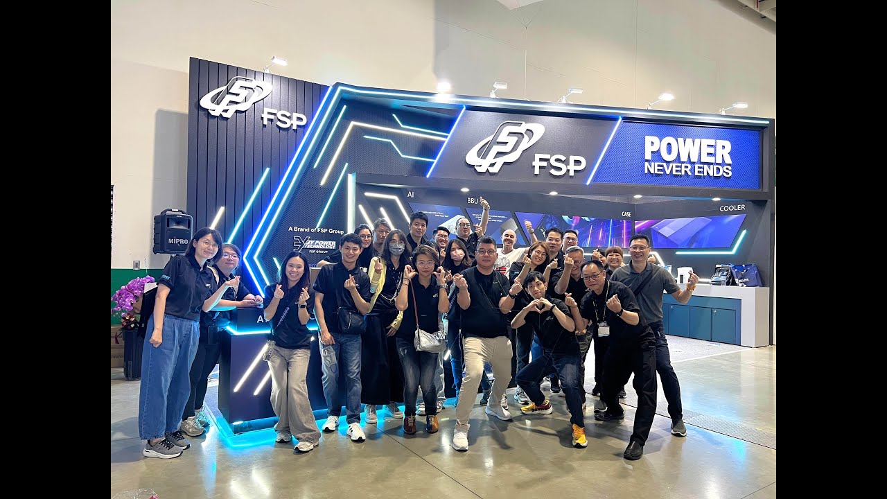 【COMPUTEX 2025 Key Moments Quick Tour】FSP Group