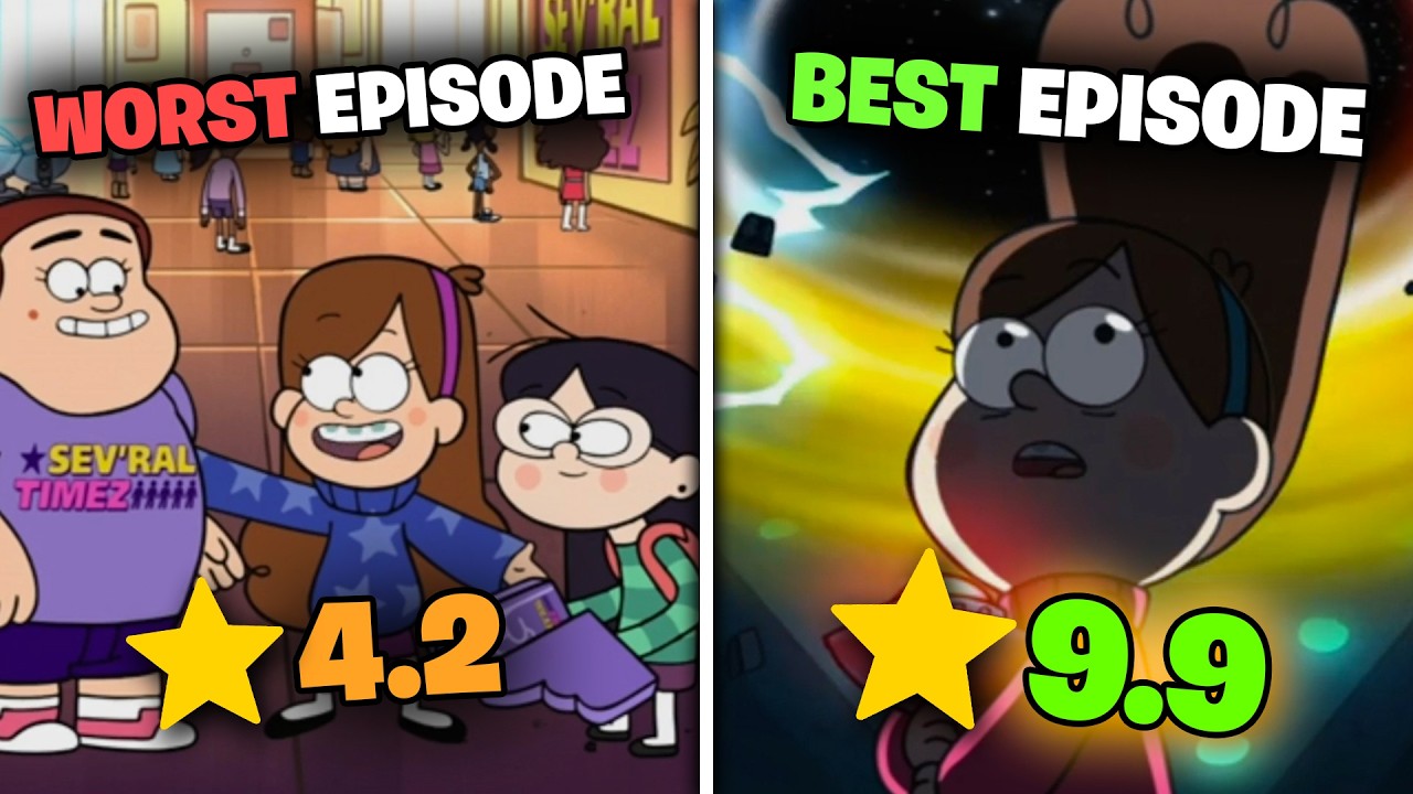Watching ONLY the WORST and BEST Episodes of Gravity Falls To See If It's Good