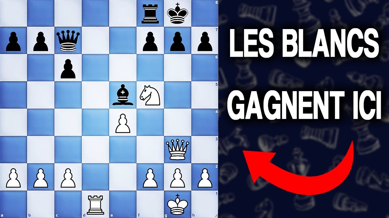 Trouvez cette Splendide Combinaison Gagnante avec les Blancs ! Difficulté : 🧩🧩