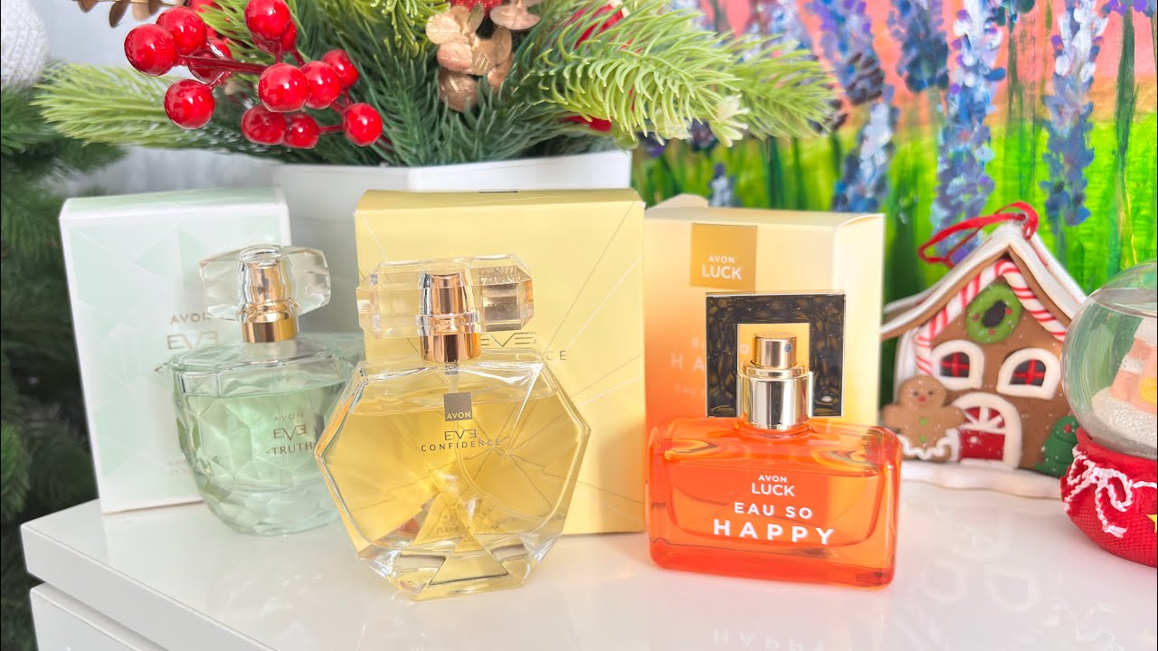 ПАРФЮМЫ от AVON : Eve Confidence, Eve Truth, Luck eau so happy ❤️